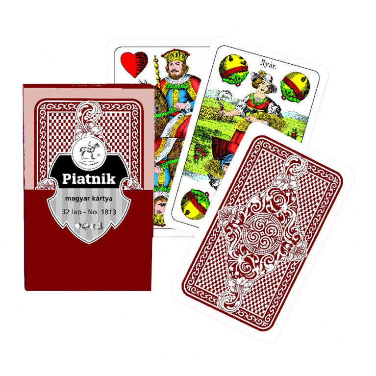Piatnik Cards - Hungarian cards, red 